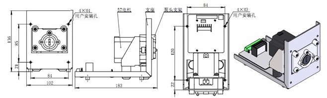 蠕動泵的結(jié)構(gòu)